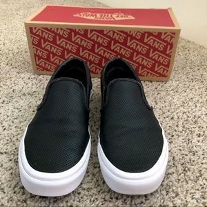 Vans Leather Slip-On | 8